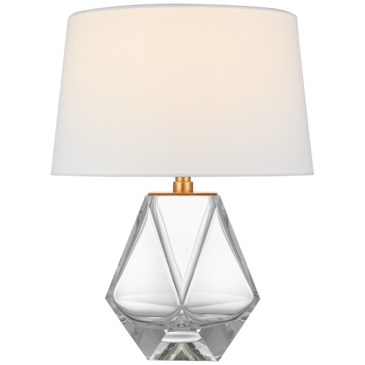 Visual Comfort & Co. Gemma Small Table Lamp Table Lamps Visual Comfort & Co. Clear Glass  