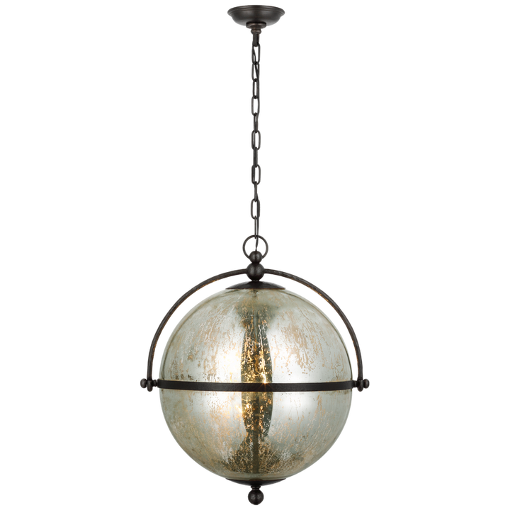 Visual Comfort & Co. Bayridge XL Pendant Pendants Visual Comfort & Co. Aged Iron  