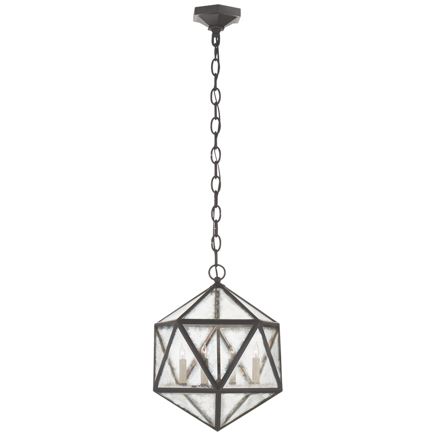 Visual Comfort & Co. Zeno Medium 18 Facet Hedron Lantern