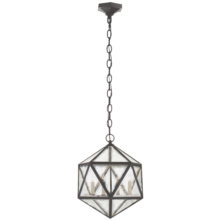 Visual Comfort & Co. Zeno Medium 18 Facet Hedron Lantern