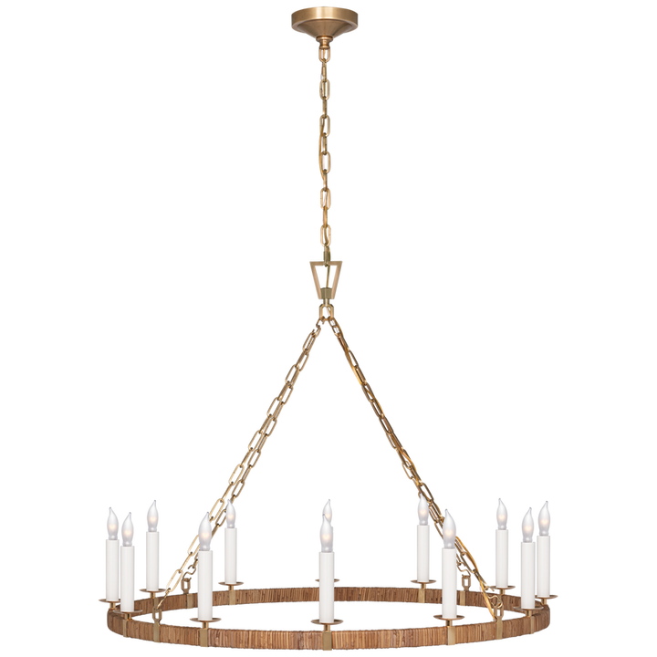 Visual Comfort & Co. Darlana Large Wrapped Ring Chandelier