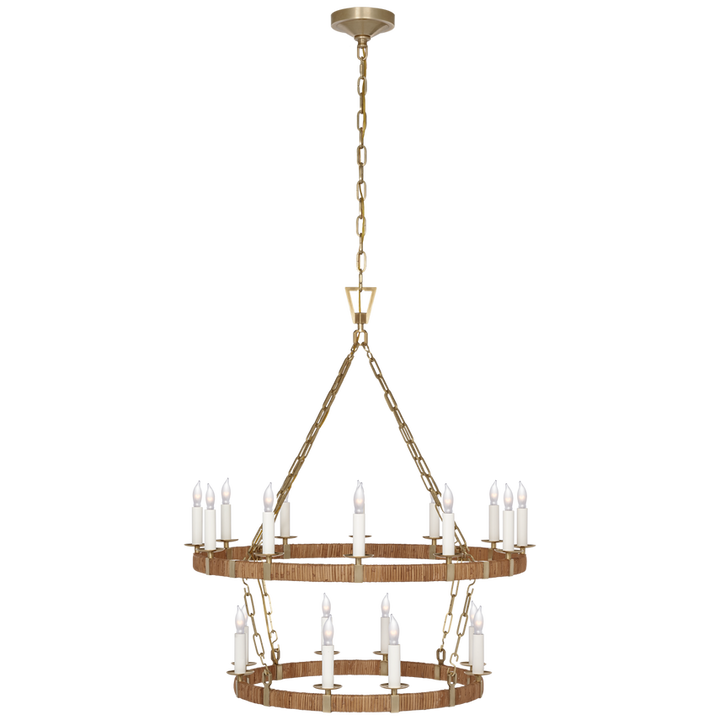 Visual Comfort & Co. Darlana Medium Two Tier Chandelier