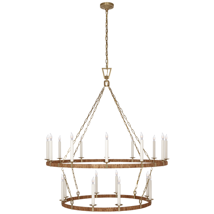 Visual Comfort & Co. Darlana Extra Large Two Tier Chandelier