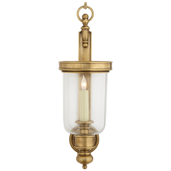 Visual Comfort & Co. Georgian Small Hurricane Wall Sconce