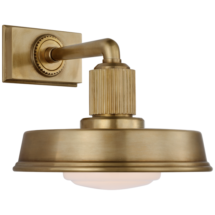 Visual Comfort & Co. Ruhlmann Small Sconce Wall Sconces Visual Comfort & Co. Antique-Burnished Brass  