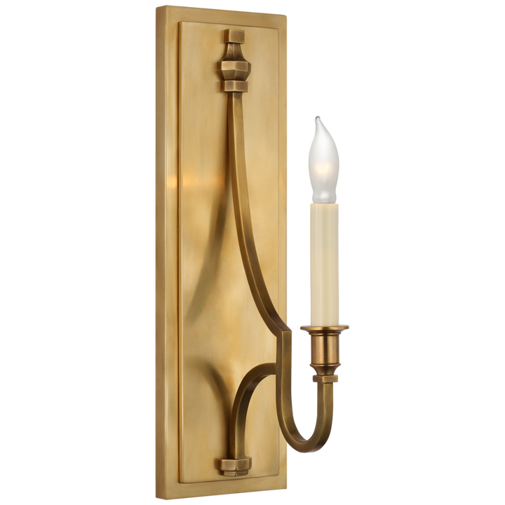 Visual Comfort & Co. Mykonos Medium Sconce Wall Sconces Visual Comfort & Co. Aged Iron  