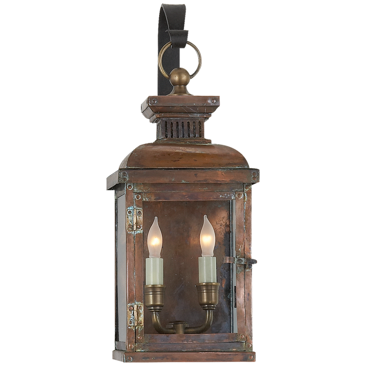 Visual Comfort & Co. Suffork Small Scroll Arm Lantern