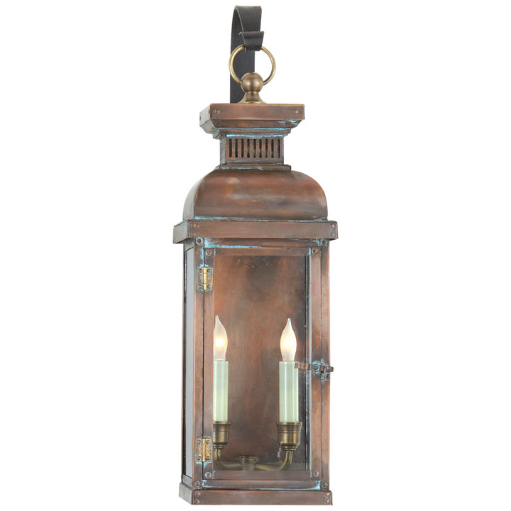 Visual Comfort & Co. Suffork Medium Scroll Arm Lantern