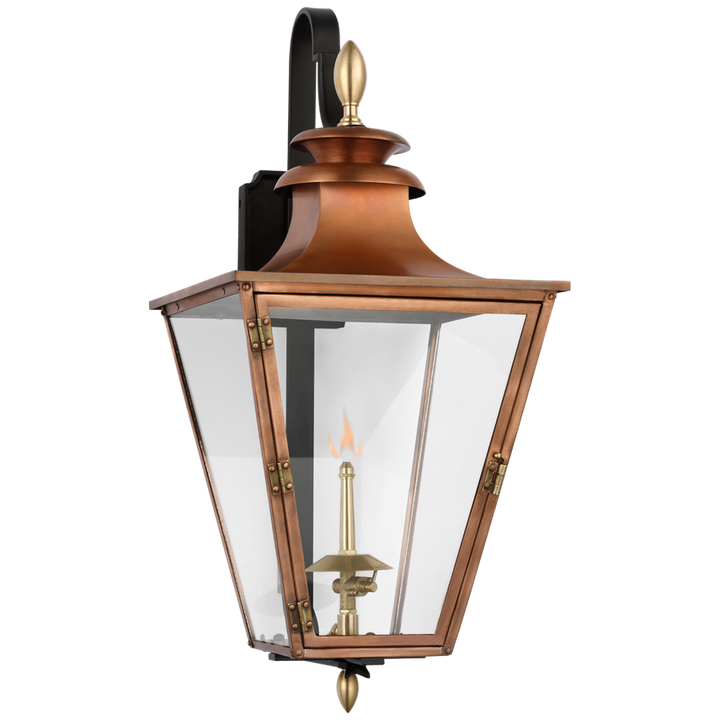 Visual Comfort & Co. Albermarle Small Bracketed Gas Wall Lantern