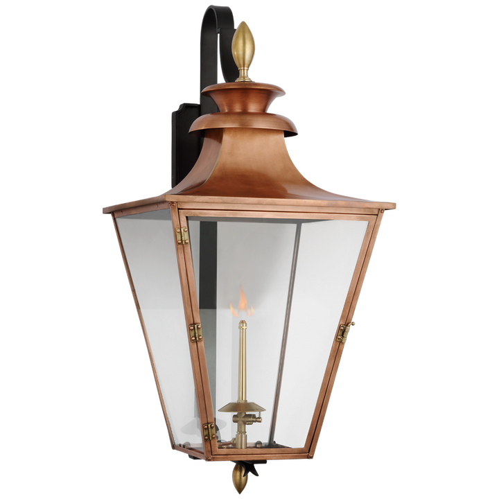 Visual Comfort & Co. Albermarle Medium Bracketed Gas Wall Lantern