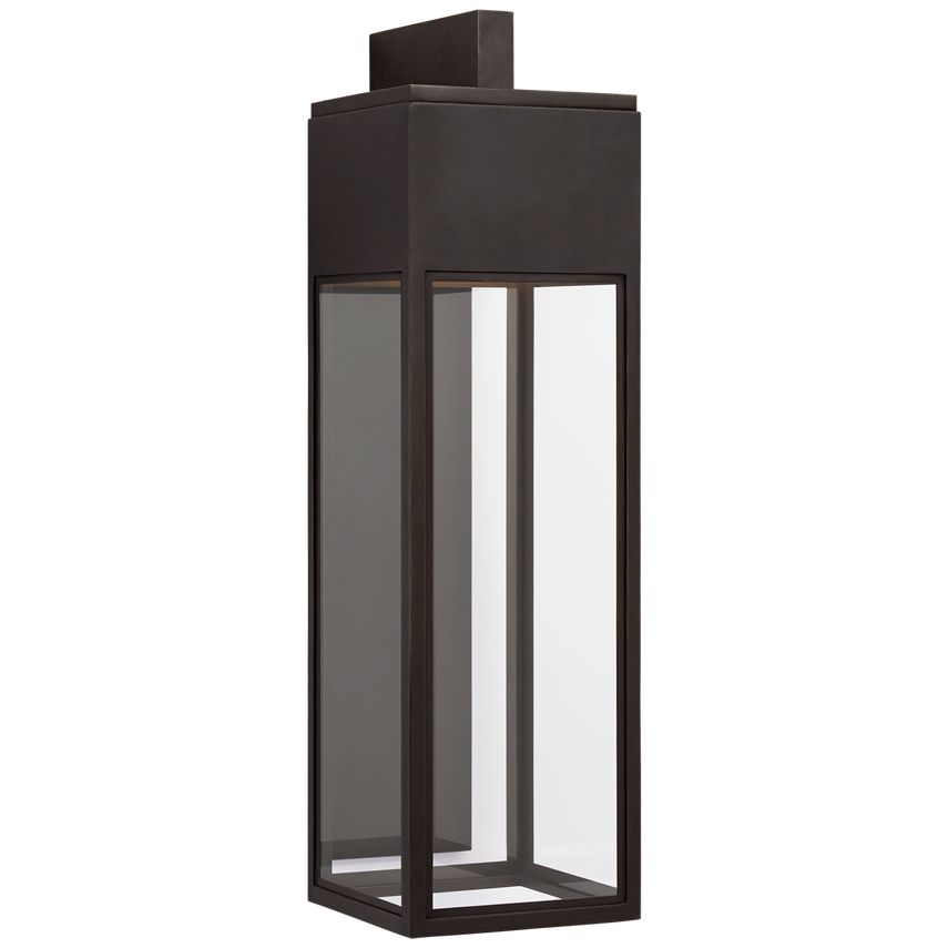 Visual Comfort & Co. Irvine Grande Bracketed Wall Lantern Outdoor Flush Mounts Visual Comfort & Co. Bronze  