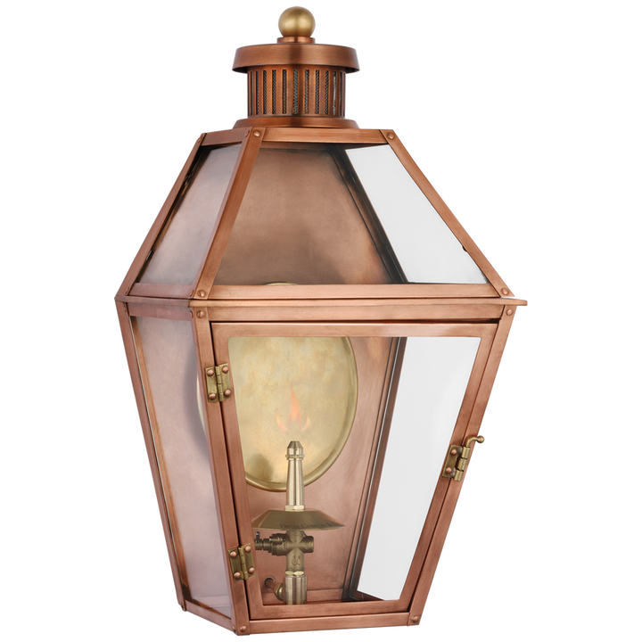 Visual Comfort & Co. Stratford Small 3/4 Gas Wall Lantern