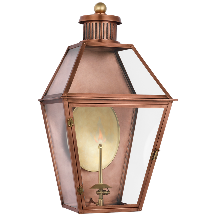 Visual Comfort & Co. Stratford Medium 3/4 Gas Wall Lantern