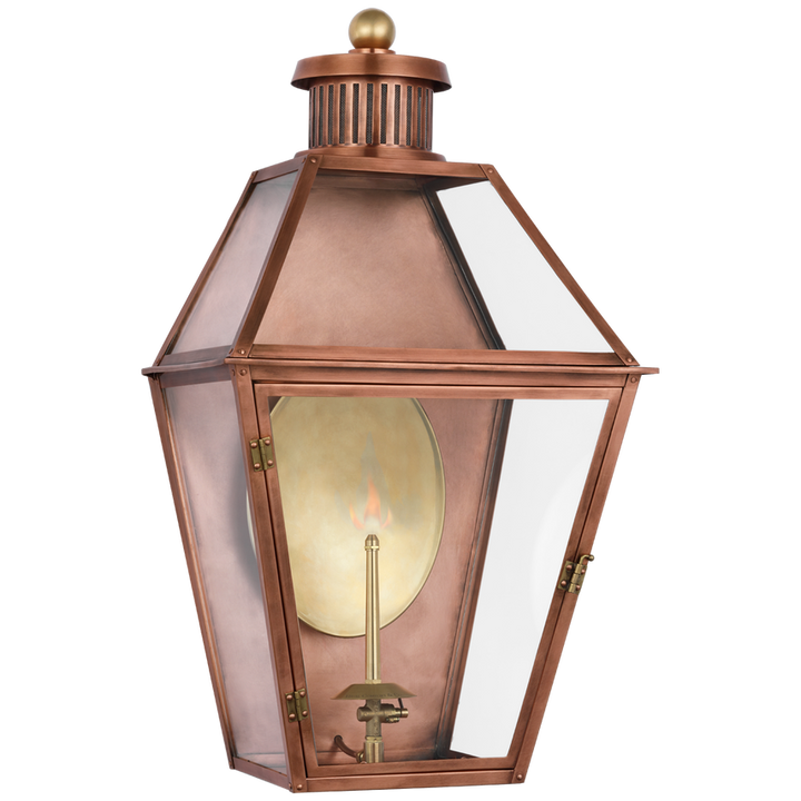 Visual Comfort & Co. Stratford Medium 3/4 Gas Wall Lantern