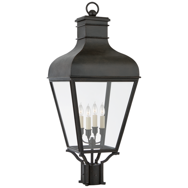 Visual Comfort & Co. Fremont Post Light Outdoor Flush Mounts Visual Comfort & Co. French Rust  