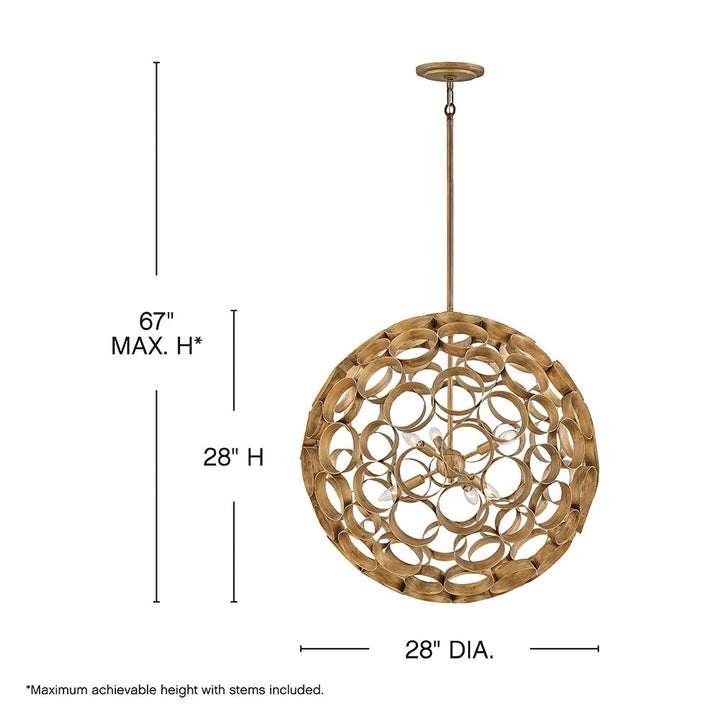 Fredrick Ramond Centric Chandelier