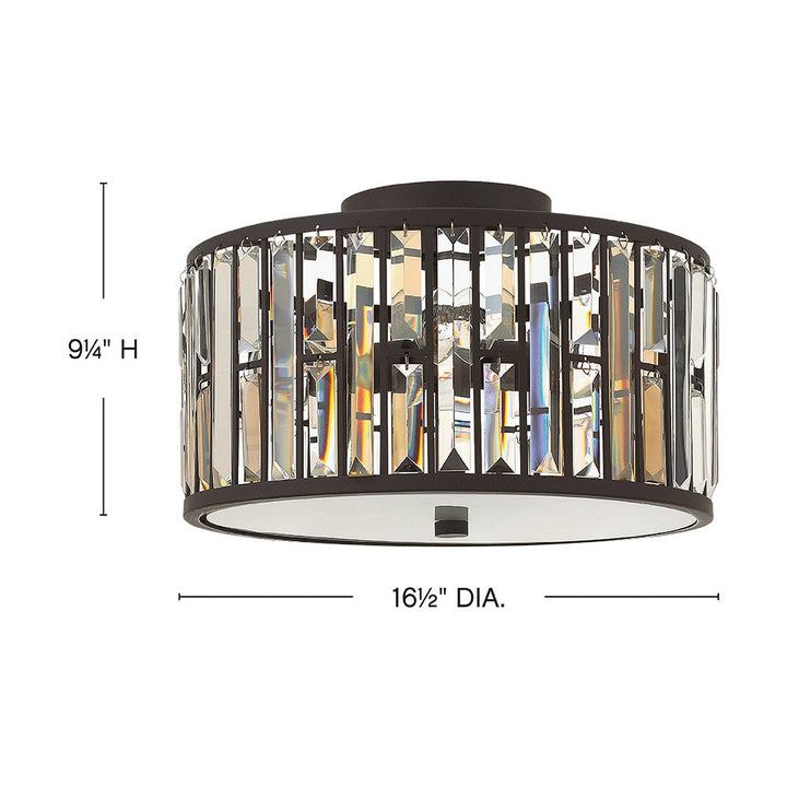 Fredrick Ramond Gemma Flush Mount