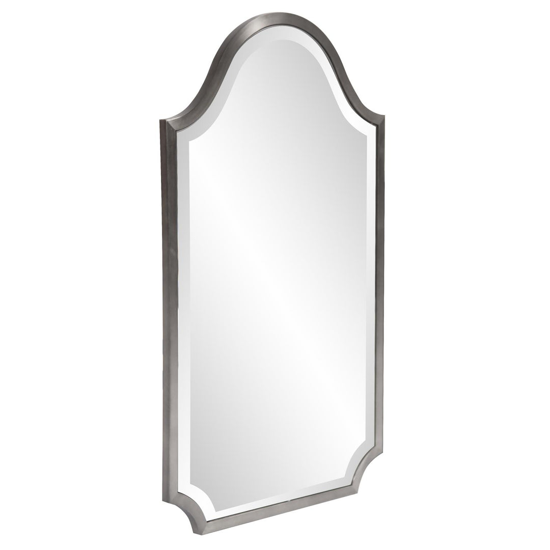 Howard Elliott Bosworth Brushed Titanium Shield Mirror