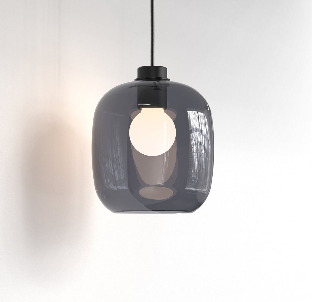 Astro Lighting Curve Glass 220 - Dark Smoke