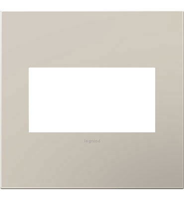 Legrand adorne Greige 2-Gang wall plate