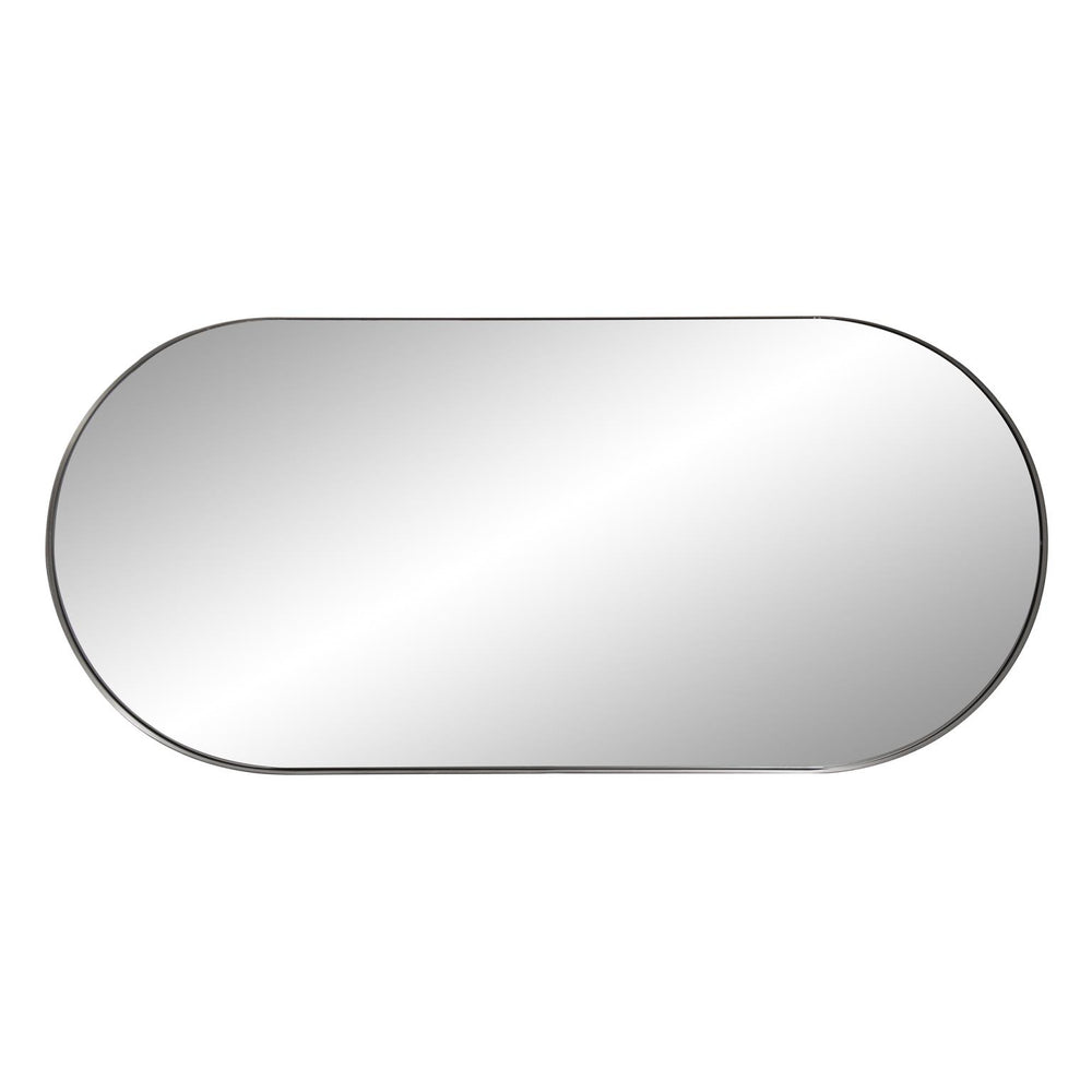 Howard Elliott Steele Capsule Mirror in Brushed Silver