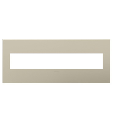 Legrand adorne Titanium 6-Gang wall plate