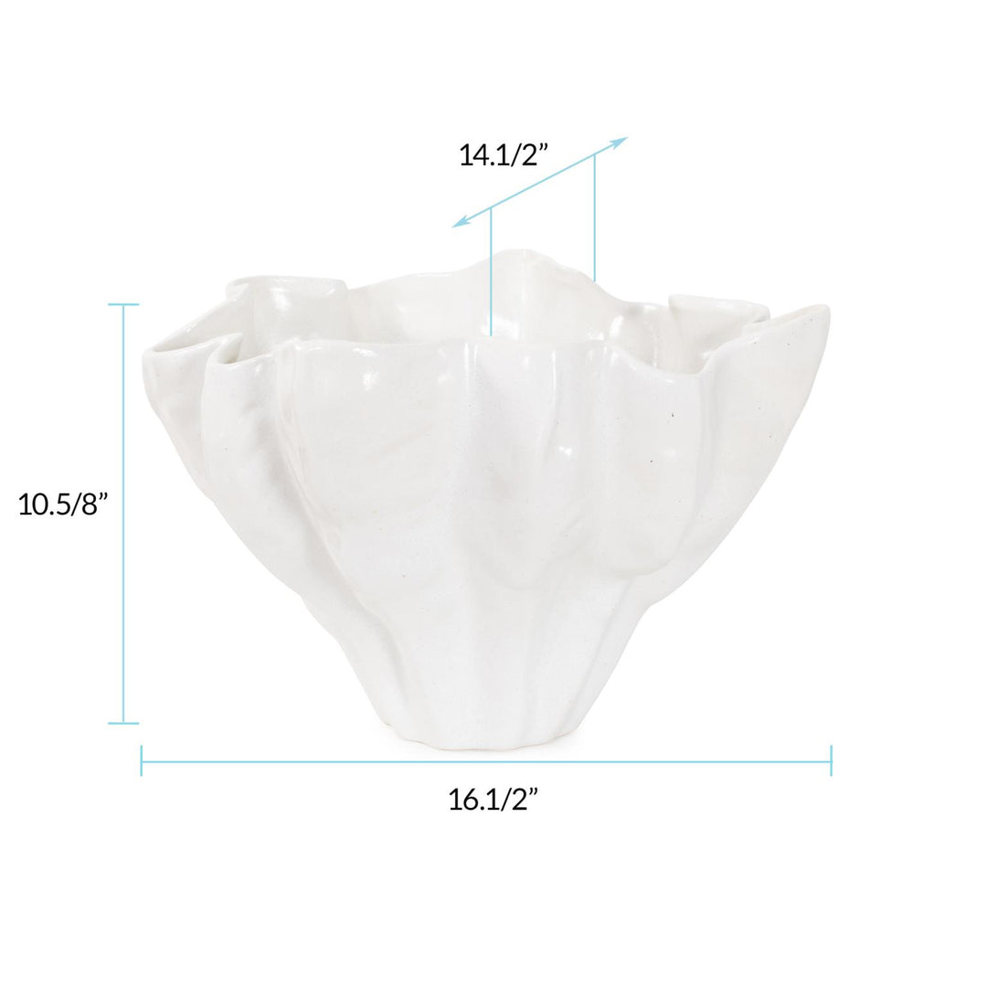 Howard Elliott Artridge Ruffled Edge Bowl