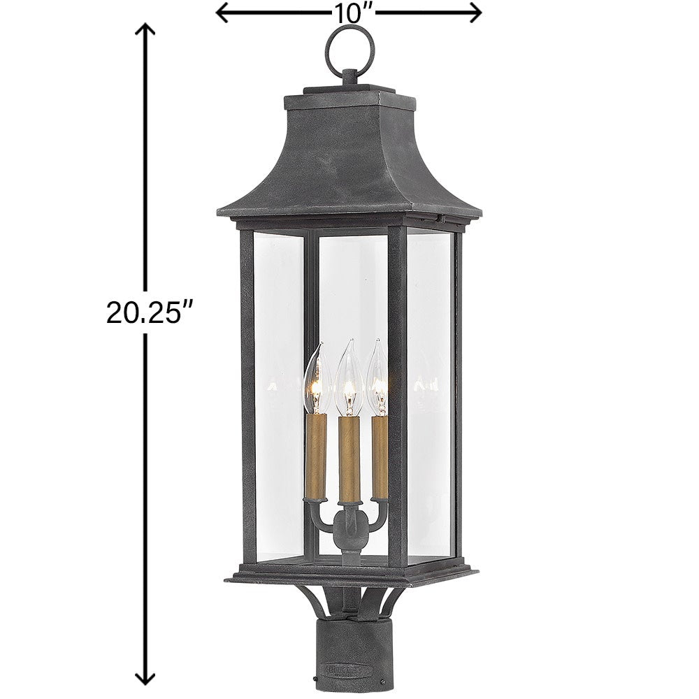 Hinkley Adair Outdoor Post Mount Lantern