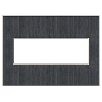Legrand adorne Rustic Gray 3-Gang wall plate
