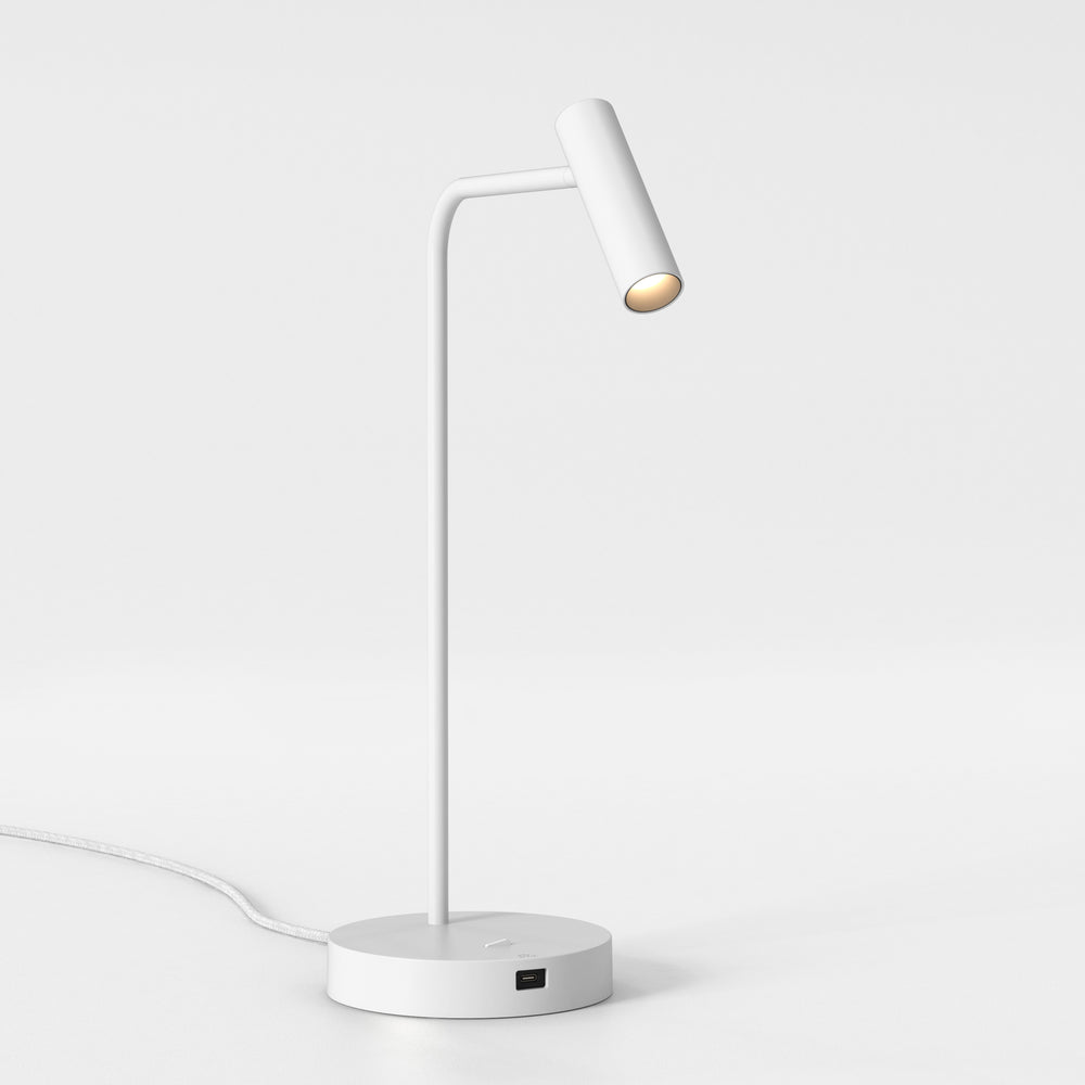 Astro Lighting Enna Desk USB C - Matt White