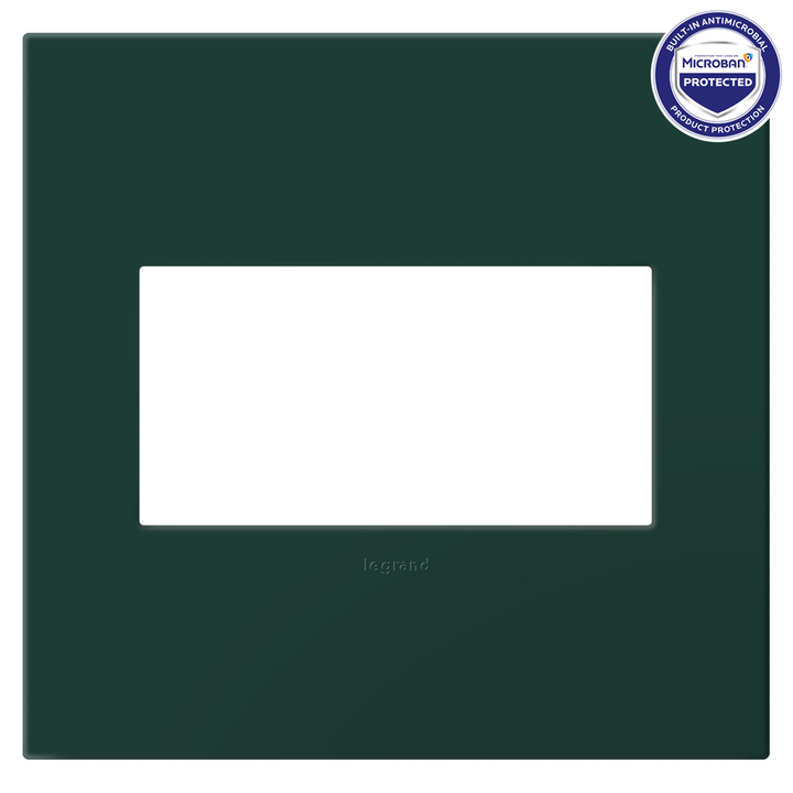 Legrand adorne Evergreen 2-Gang wall plate