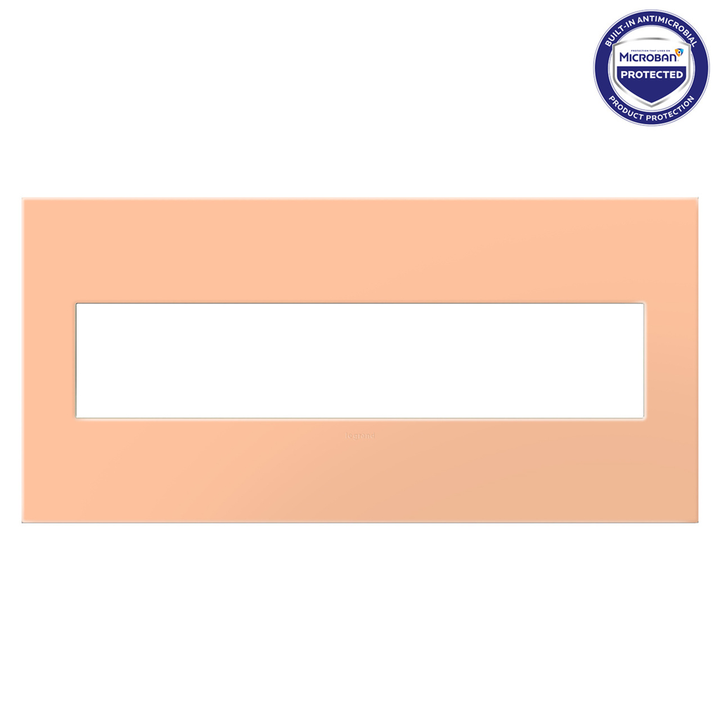 Legrand adorne Peachy 5-Gang wall plate