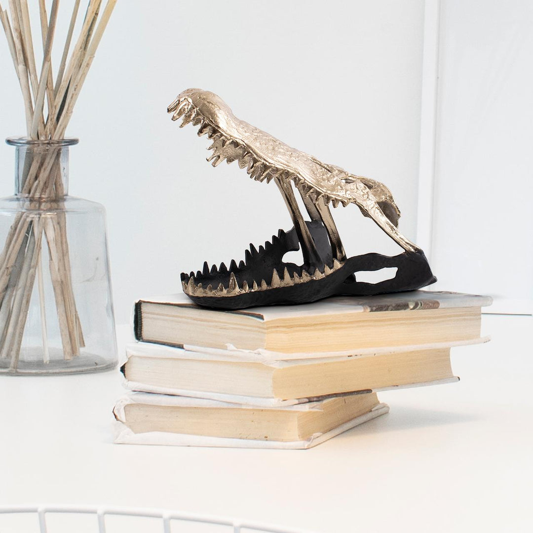 Howard Elliott Freddy Croc Sculpture