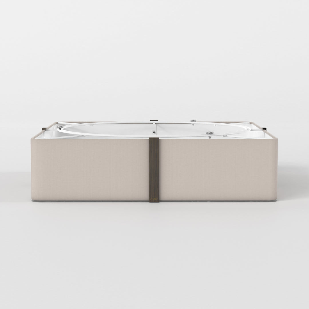 Astro Lighting Elba Square 500 - Putty