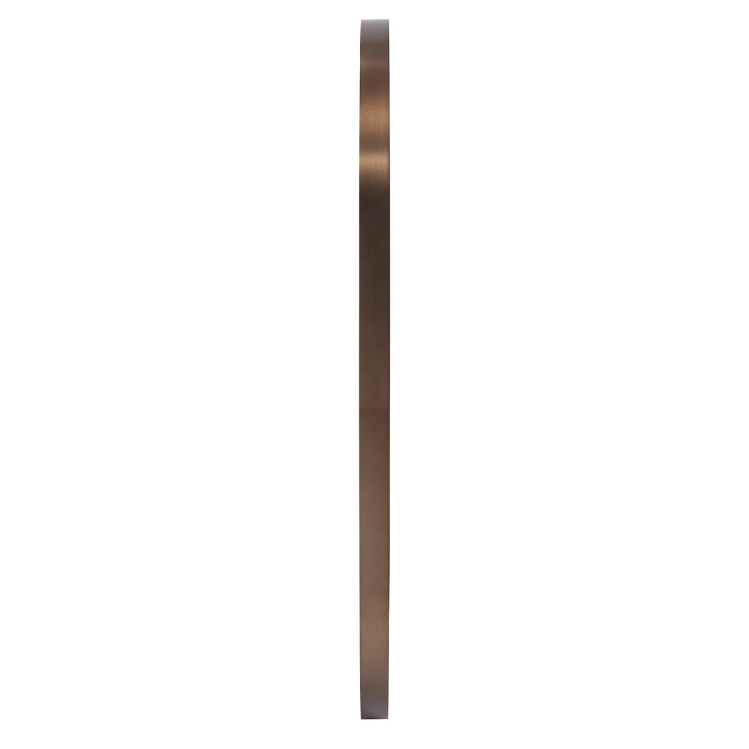 Howard Elliott Steele Capsule Mirror in Brushed Brass