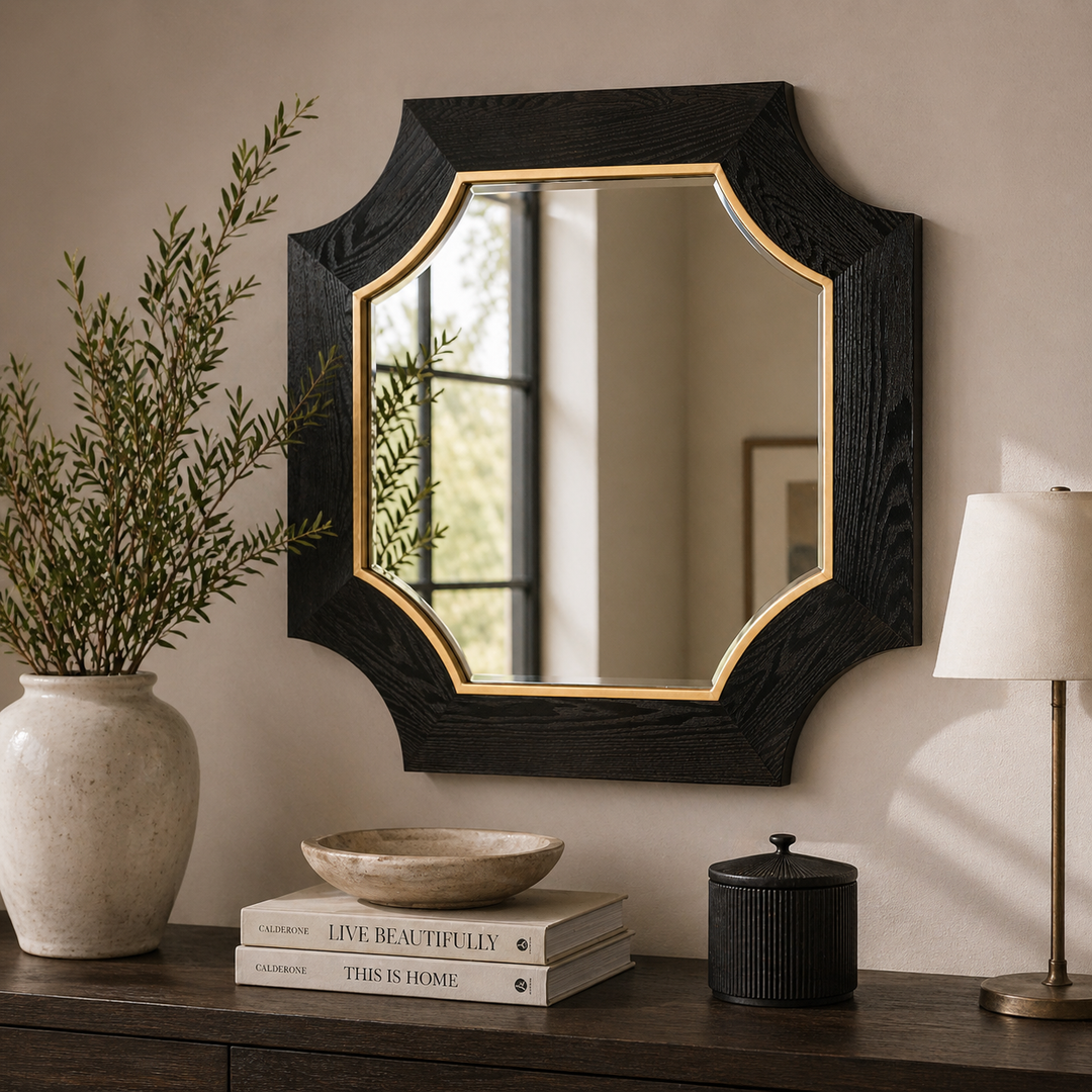 Howard Elliott Licorice Mirror