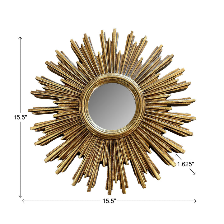 Howard Elliott Sunburst Wall Mirror