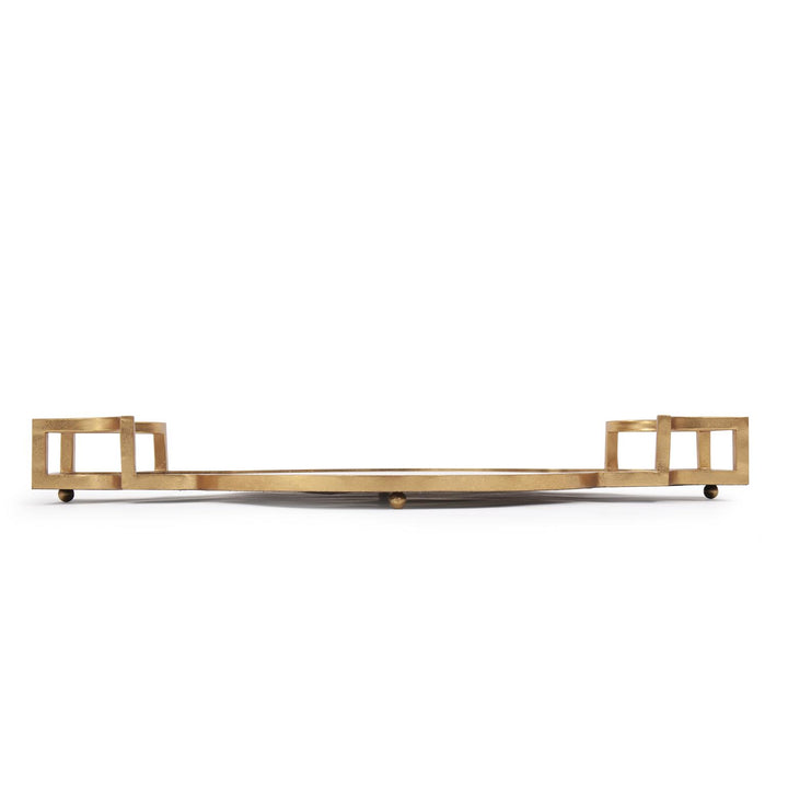 Howard Elliott High Society Antiqued Gold Tray