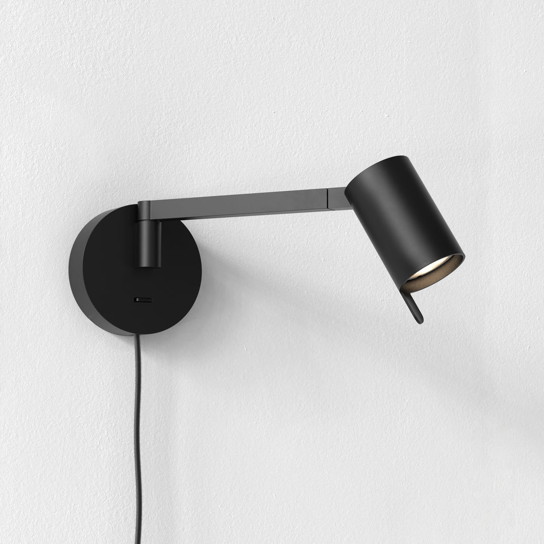 Astro Lighting Ascoli Swing Plug-In - Matt Black