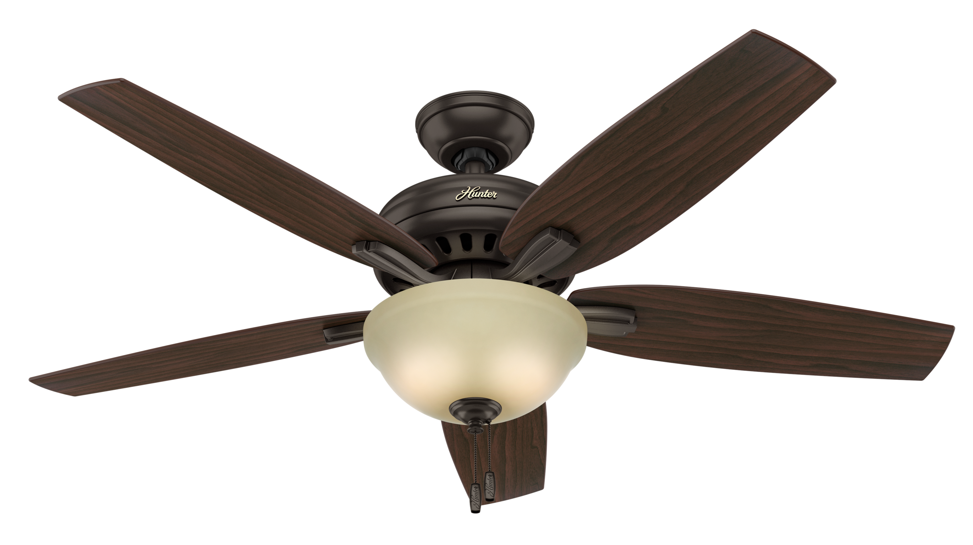 Hunter 52 inch Newsome Ceiling Fan with LED Light Kit and Pull Chain