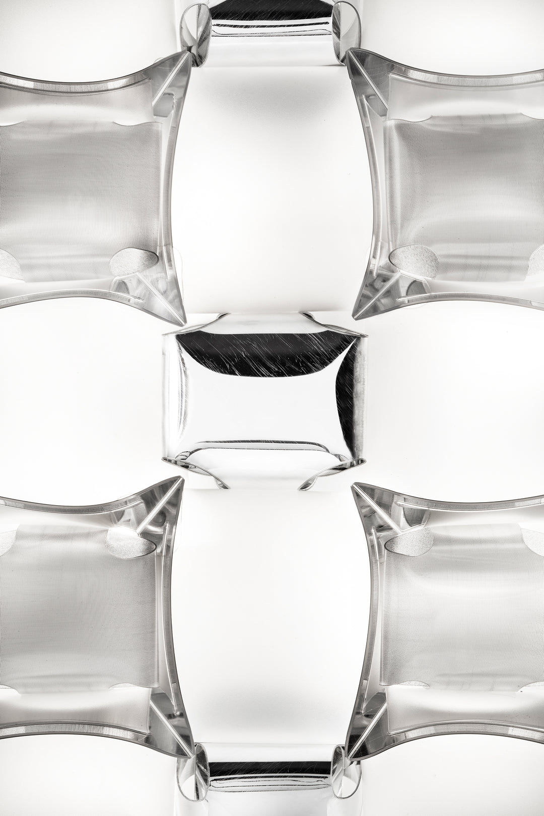 Slamp Mida Applique - White/Platinum