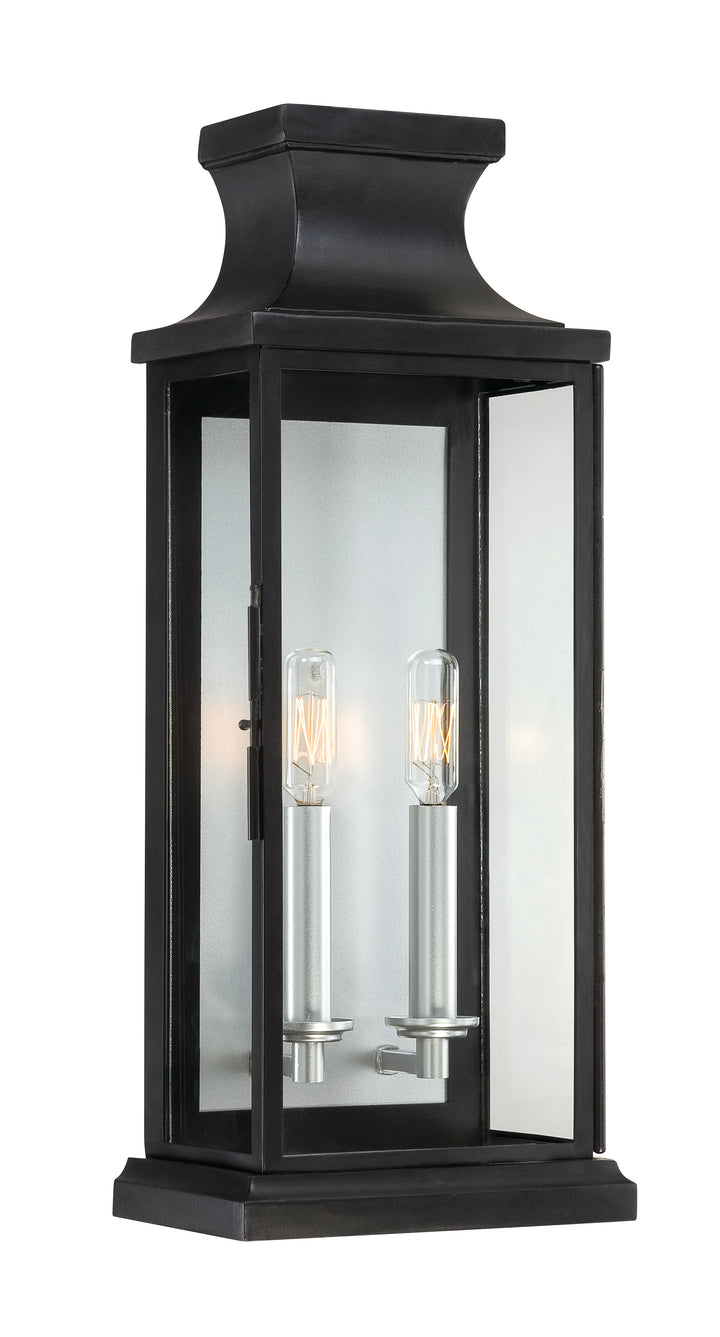 Savoy House Brooke Outdoor Wall Lantern in Black