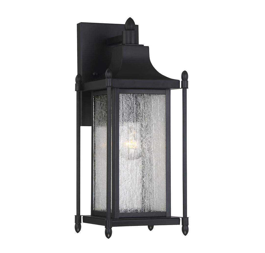Savoy House Dunnmore Outdoor Wall Lantern in Black