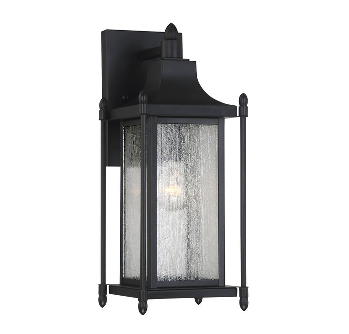 Savoy House Dunnmore Outdoor Wall Lantern in Black