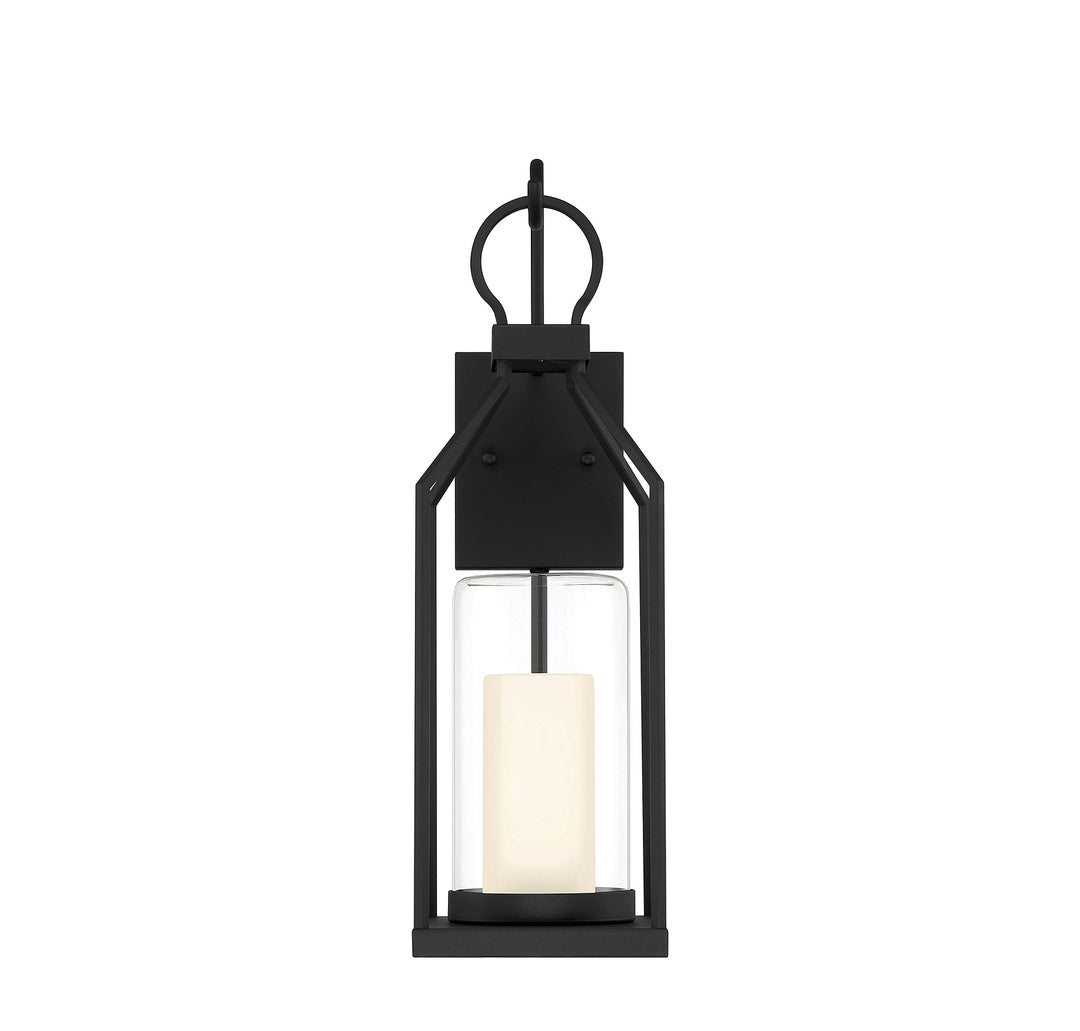 Savoy House Hamilton Outdoor Wall Lantern in Matte Black