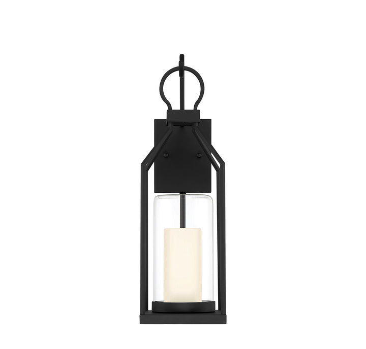 Savoy House Hamilton Outdoor Wall Lantern in Matte Black