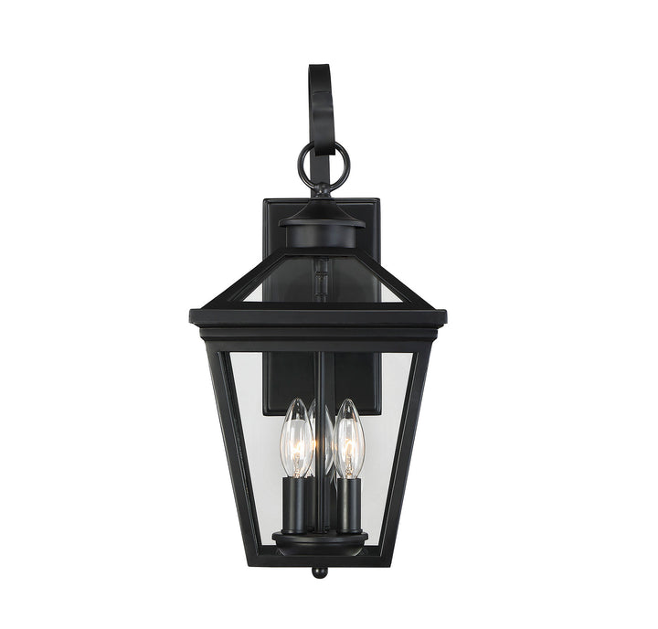 Savoy House Ellijay Outdoor Wall Lantern in Black