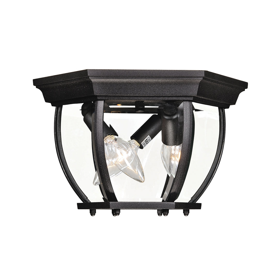 Savoy House 3-Light Outdoor Ceiling Light - Model M50059BK