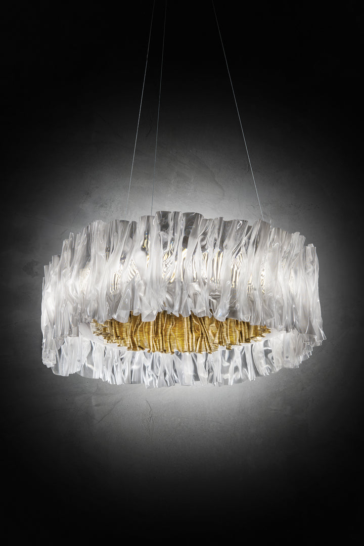 Slamp Accordéon Suspension - Gold