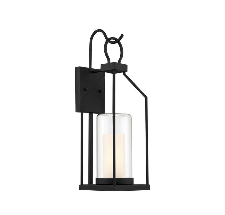 Savoy House Hamilton Outdoor Wall Lantern in Matte Black